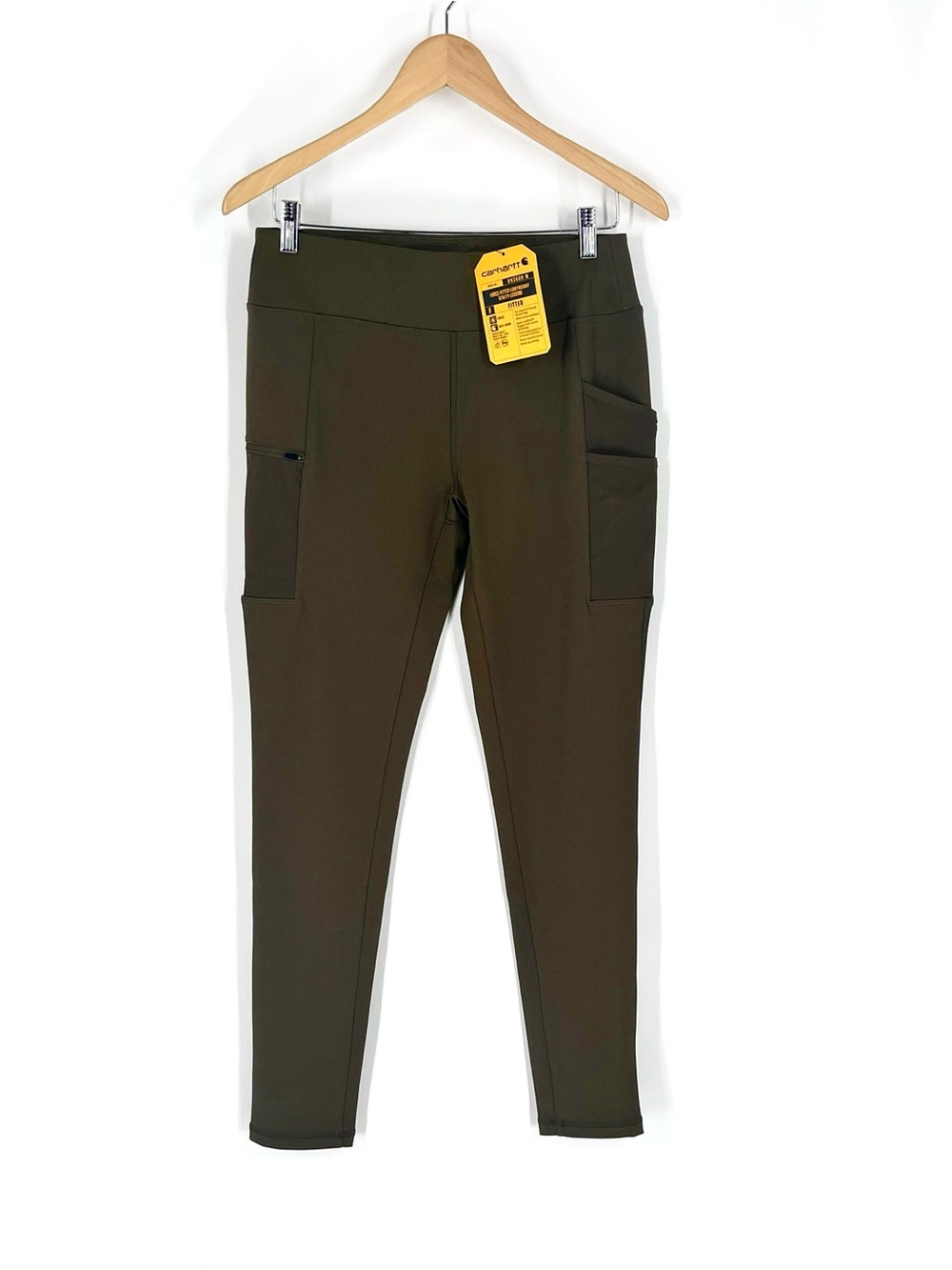 Carhartt Women’s Leggings Force Fitted Lightweight Utility Size S 4-6 TALL